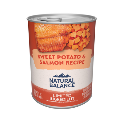 Natural Balance Limited Ingredient Wet Dog Food, Sweet Potato & Salmon Recipe