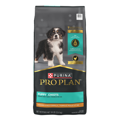 Purina Pro Plan Chicken and Rice Dry Puppy Food