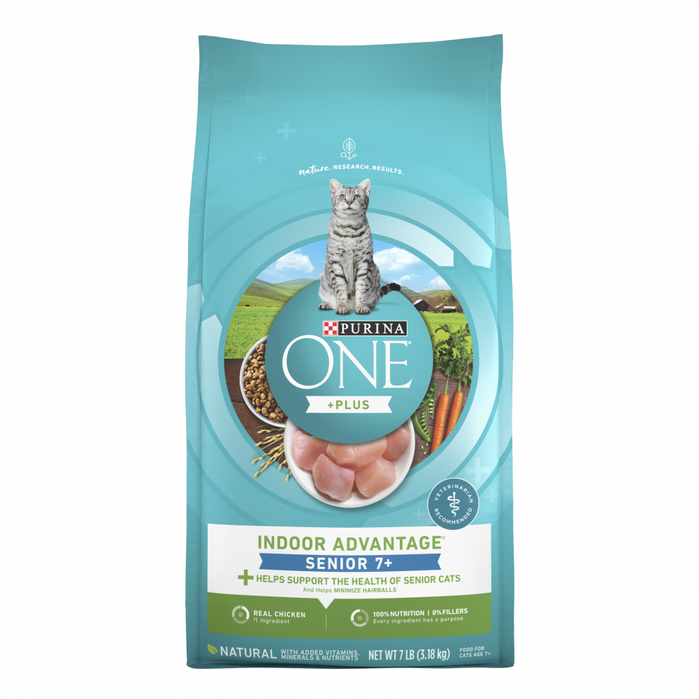 Purina One High Protein Senior 7+ Dry Cat Food
