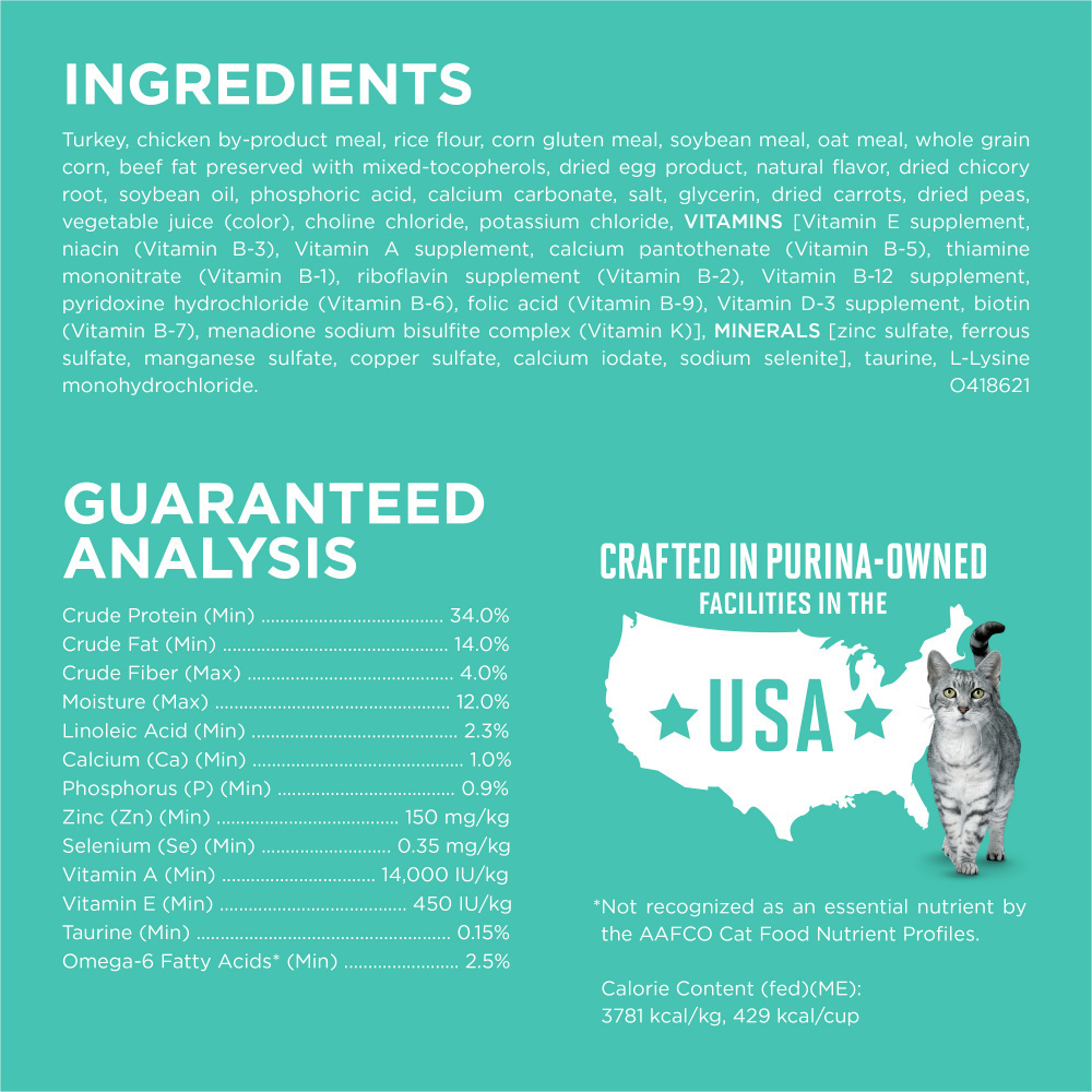 Purina One Sensitive Skin and Stomach Dry Cat Food