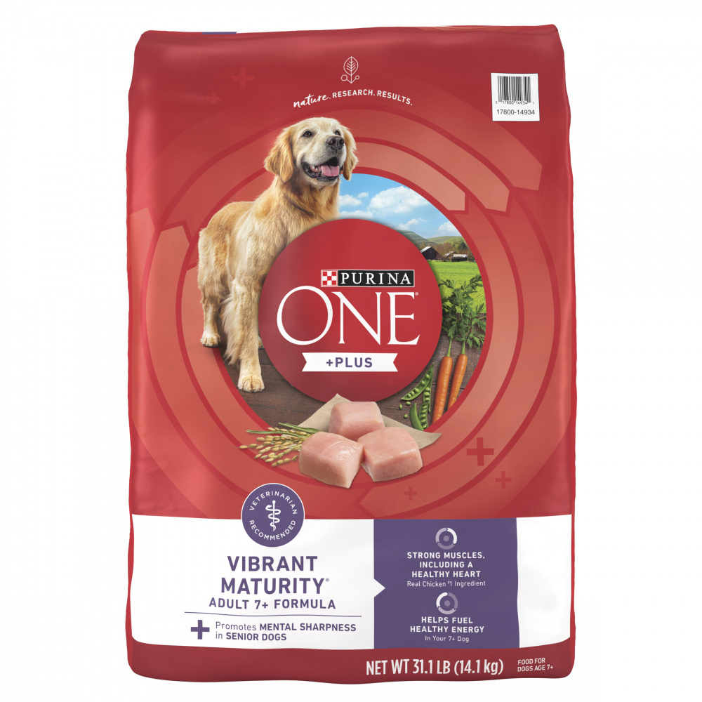 Purina One SmartBlend Vibrant Maturity Senior 7+ Dry Dog Food