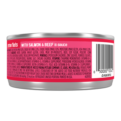 Friskies Prime Filets Salmon & Beef in Sauce Wet Cat Food