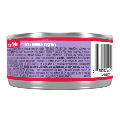 Friskies Prime Filets Turkey Dinner in Gravy Wet Cat Food