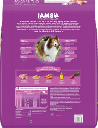 Iams Proactive Healthly Aging Adult Dry Dog Food