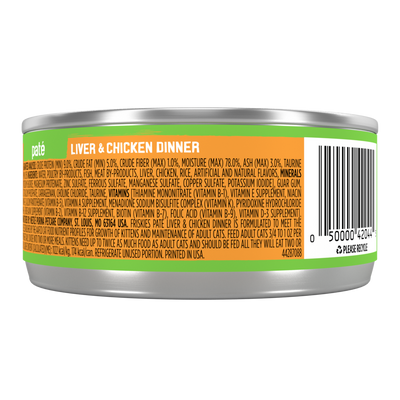 Friskies Pate Liver and Chicken Wet Cat Food