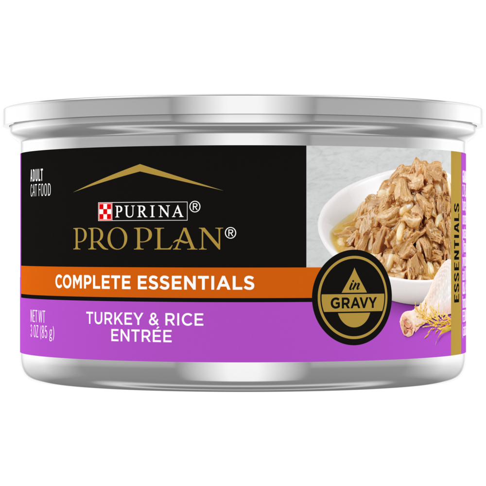 Purina Pro Plan Complete Essentials Turkey & Rice Wet Cat Food