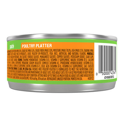 Friskies Pate Poultry Platter Wet Cat Food