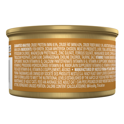 Fancy Feast Gravy Lover Whitefish Wet Cat Food