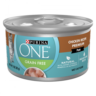 Purina One Grain Free Chicken Pate Wet Cat Food