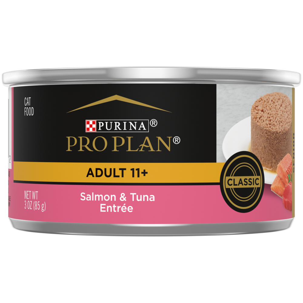 Purina Pro Plan Salmon and Tuna Senior 11+ Wet Cat Food