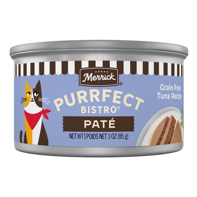 Merrick Purrfect Bistro Grain Free Tuna Pate Adult Wet Cat Food