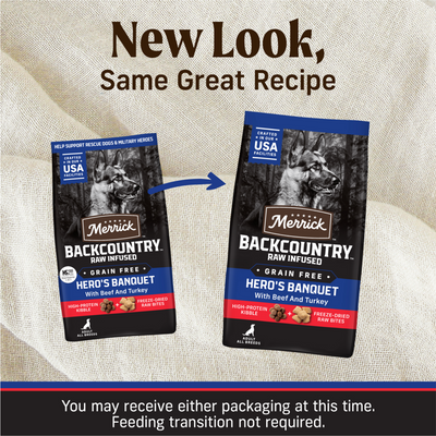 Merrick Backcountry Grain Free Hero's Banquet Adult Dry Dog Food