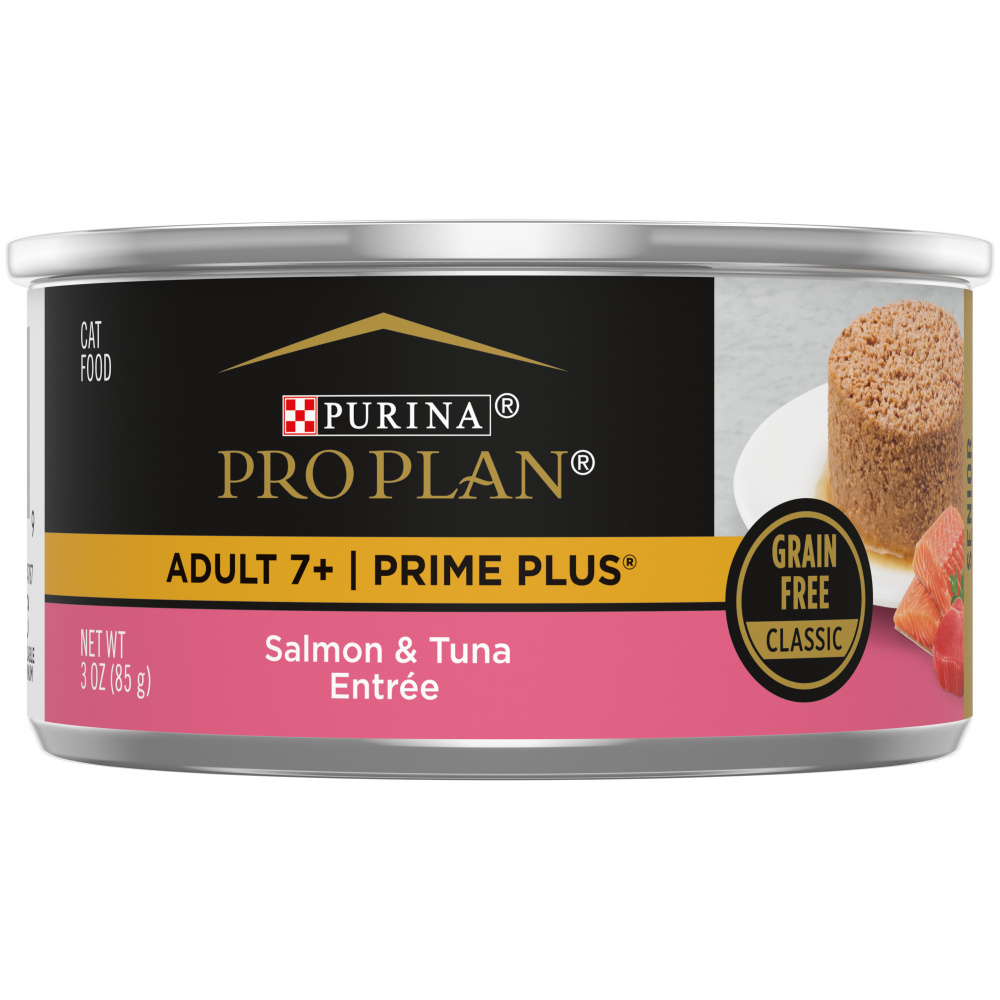 Purina Pro Plan Prime Plus Salmon and Tuna Senior 7+ Wet Cat Food