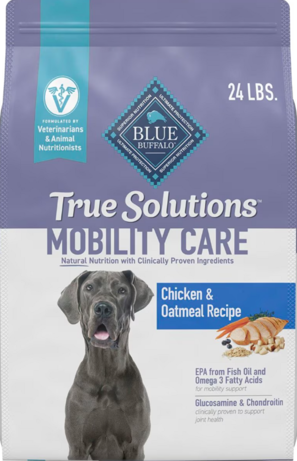 Blue Buffalo True Solutions Mobility Support Formula Chicken Recipe Adult Dry Dog Food