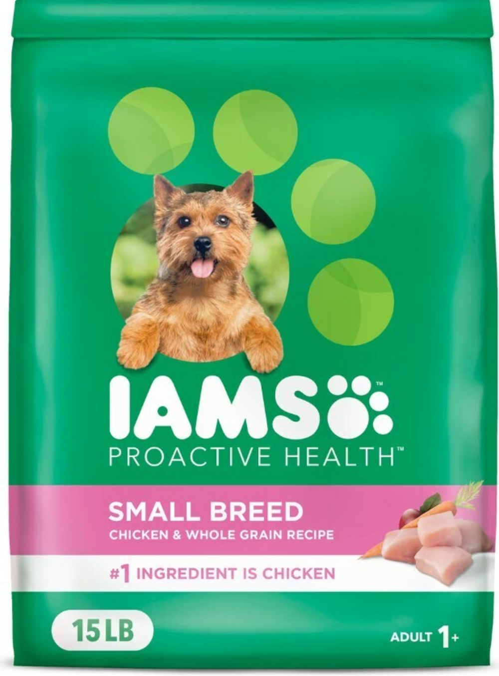 Iams Proactive Health Small & Toy Breed Adult For Small Dogs With Real Chicken Dry Dog Food