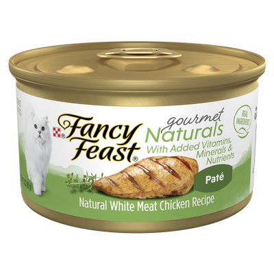 Fancy Feast Gourmet Naturals White Meat Chicken Wet Cat Food