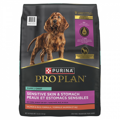 Purina Pro Plan Sensitive Skin & Stomach Salmon and Rice Dry Puppy Food