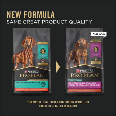 Purina Pro Plan Sensitive Skin & Stomach Salmon and Rice Dry Puppy Food