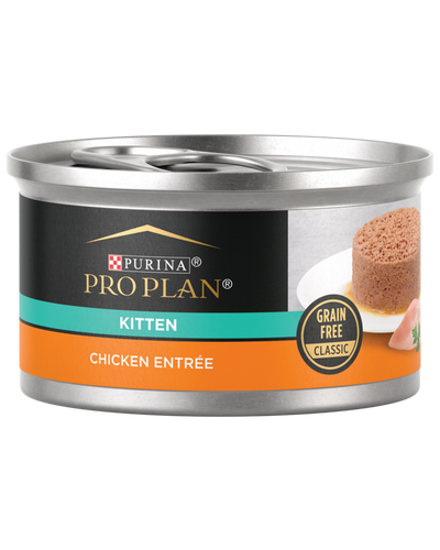 Purina Pro Plan Classic Grain Free Chicken Wet Kitten Food