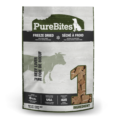 PureBites Freeze Dried Beef Liver Dog Treats