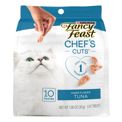 Fancy Feast Purely Natural Hand-Flaked Tuna Cat Treats