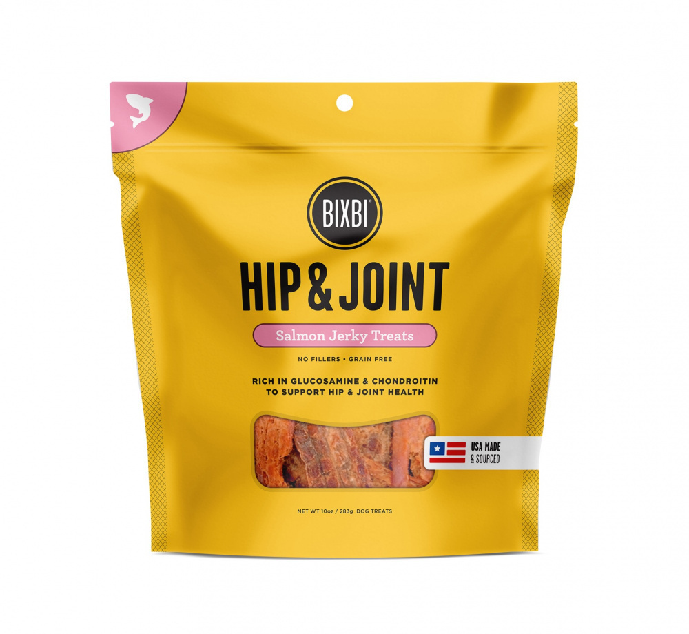 Bixbi Hip & Joint Salmon Jerky Dog Treats