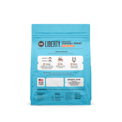 Bixbi Liberty Chicken Freeze Dried Topper & Treat