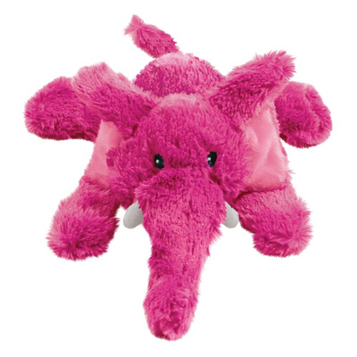 Kong Elmer Elephant Cozie Plush Dog Toy