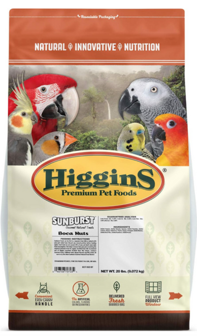 Higgins Sunburst Gourmet Treats Boca Nuts Shelled