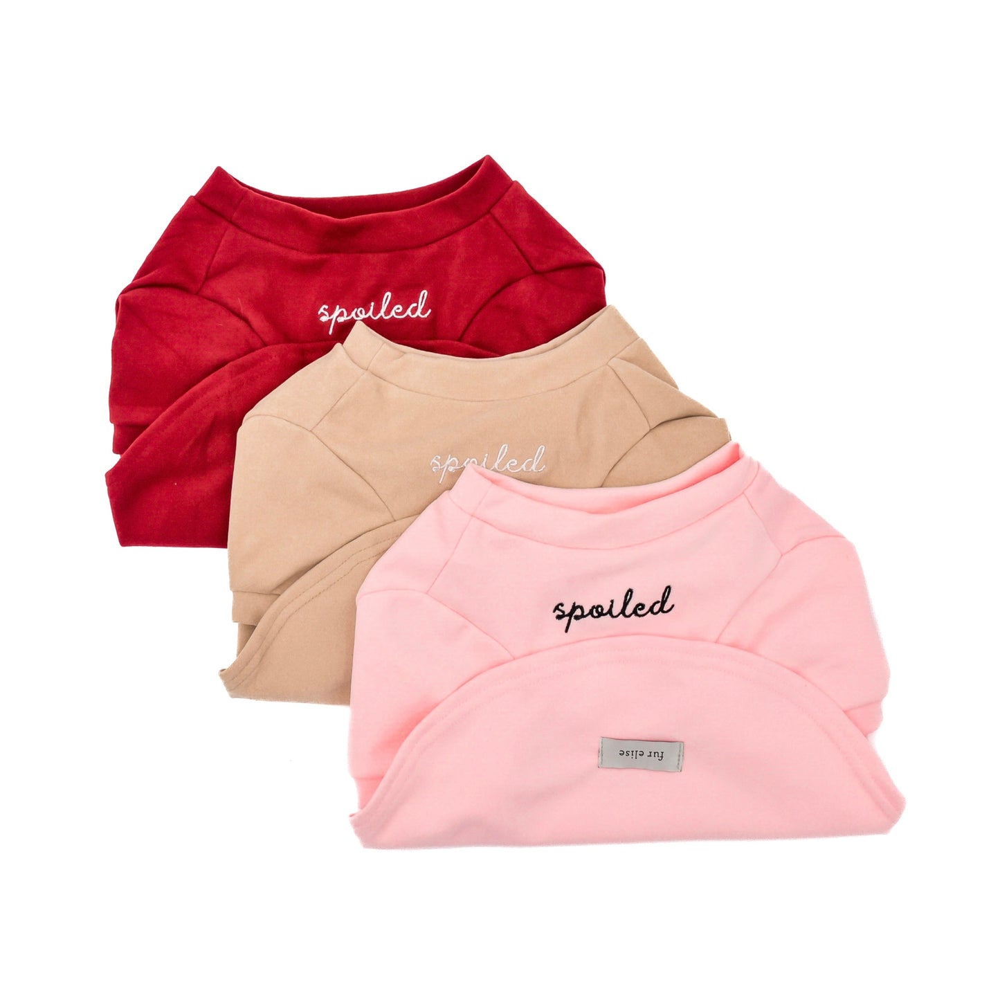 Fur Elise Spoiled Mock Neck Shirt - Blush