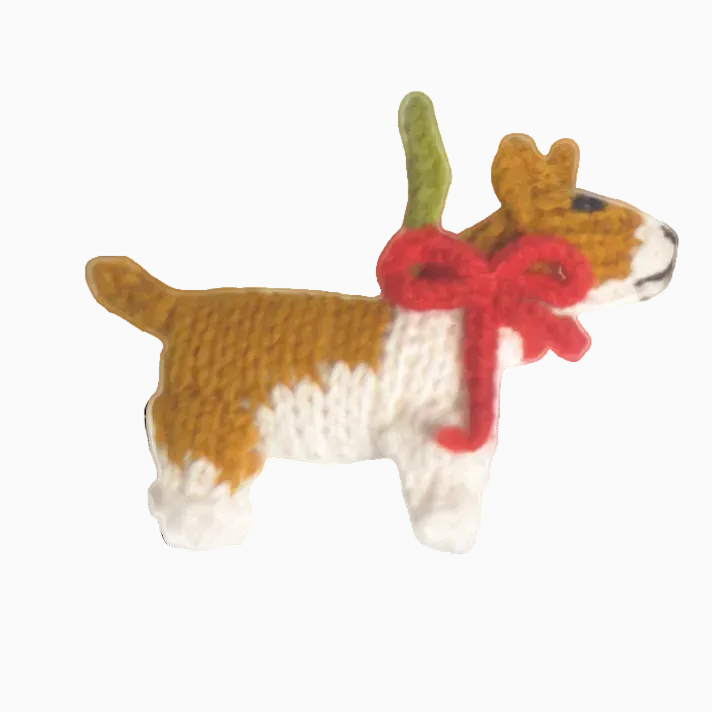 Welsh Corgi Chilly Dog Ornament
