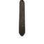 CuteNfuzzy Round Rolled Fancy Leather Dog Collar with Stainless Steel Rolled Buckle for Comfort
