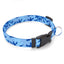 Blue Camo Dog Collar
