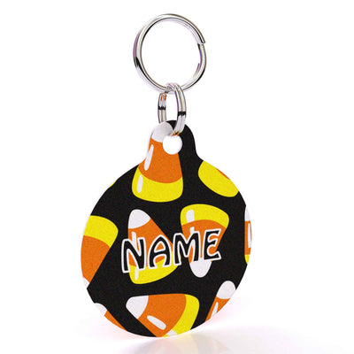 Candy Corn HD Dog ID Tag