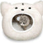 Cat Bed Cave for Indoor Cats, Plush Hooded Cat Bed with Removable Cushion
