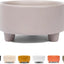 Ceramic Cat & Dog Pet Bowl, Elevated Stoneware Feeder, Dishwasher Safe