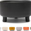 Ceramic Cat & Dog Pet Bowl, Elevated Stoneware Feeder, Dishwasher Safe