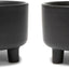Ceramic Cat & Dog Pet Bowl, Elevated Stoneware Feeder, Dishwasher Safe