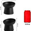 Ceramic Raised Tilted Cat Bowls Set of 2, Elevated Porcelain Feeder
