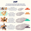 PupRug® Luxe Faux Fur Orthopedic Dog Bed -  Plush Sheep Tan
