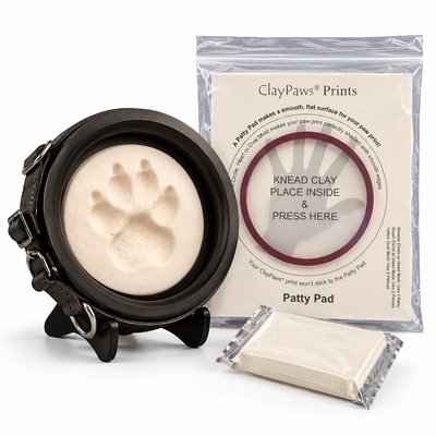 ClayPaws® Paw Print Kit & Collar Keepsake Frame