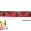 Hand Painted Leather Over Nylon Dog Collars by cuteNfuzzy