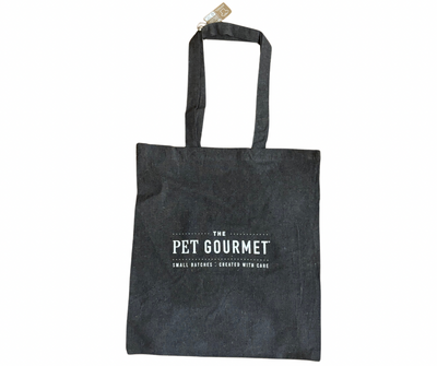 Recycled cotton market tote
