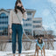 Hands Free Rope Leash - Azul