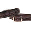 Derby Dog Designer Series USA Leather Padded Fancy Stitch Dog Collar