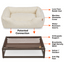 The FÜZI Elevated Dog Bed