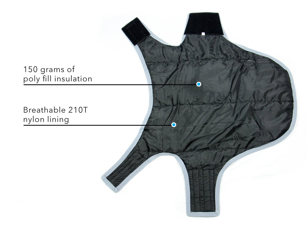 Derby Originals Comfort Fit Classic 600D Winter Dog Coat – 150g Insulated, Waterproof, Breathable Design with 6-Month Warranty
