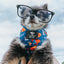Dog Adjustable Harness - Superman™ & Krypto™