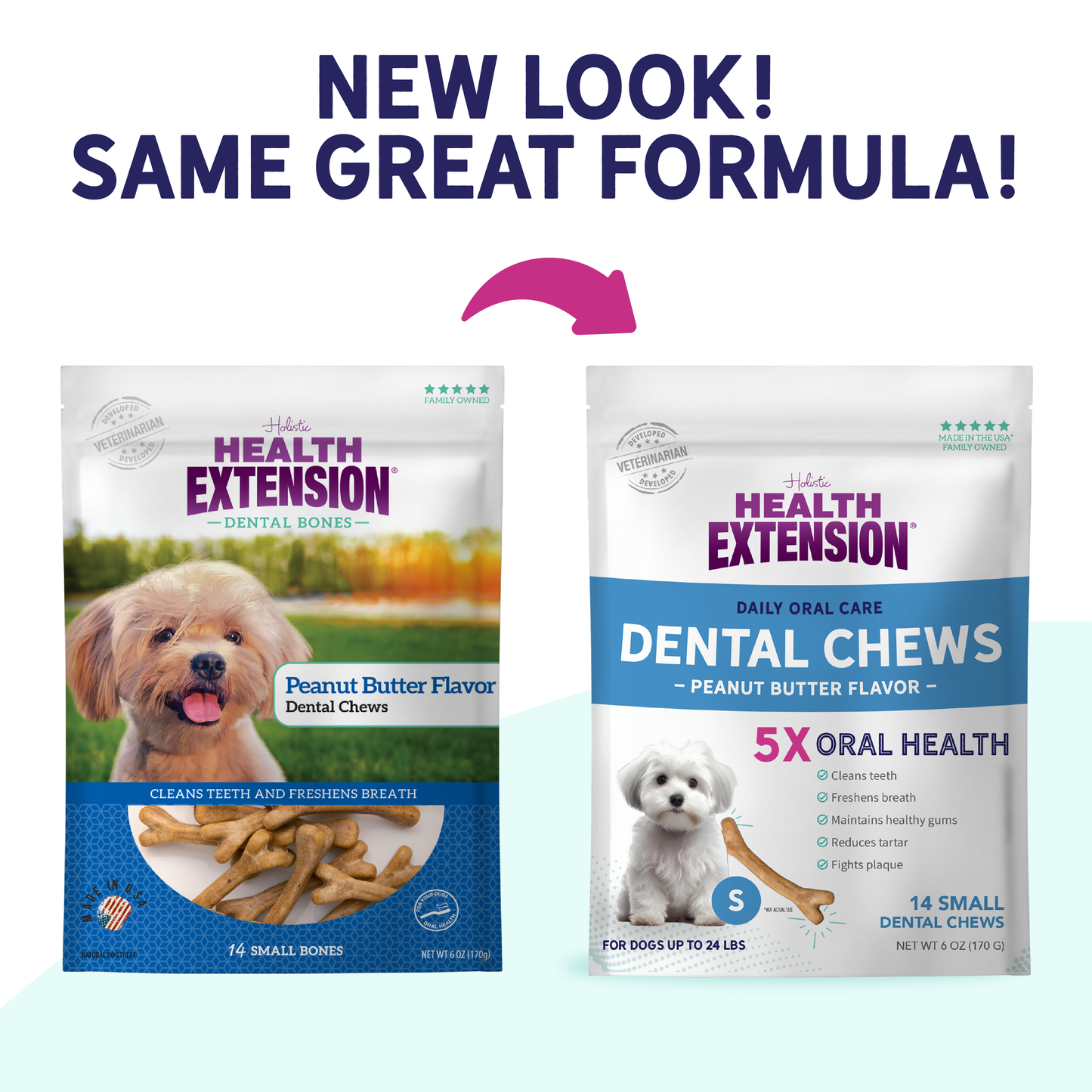 Peanut Butter Dental Bones