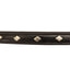 Derby Dog Designer Series Leash with Padded Handle and Diamond Shaped Studs USA Leather
